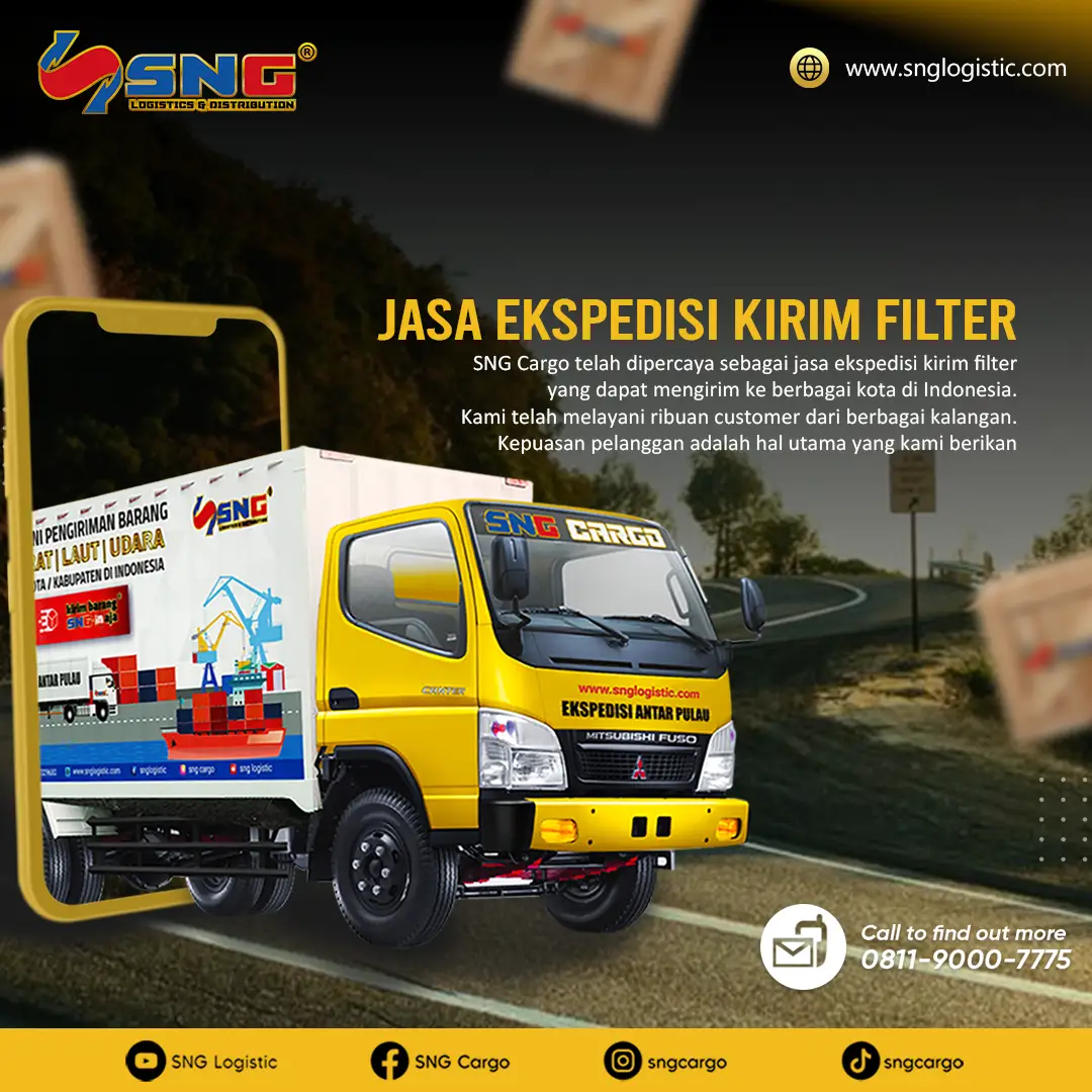 Jasa Ekspedisi Kirim Filter ke Seluruh Indonesia
